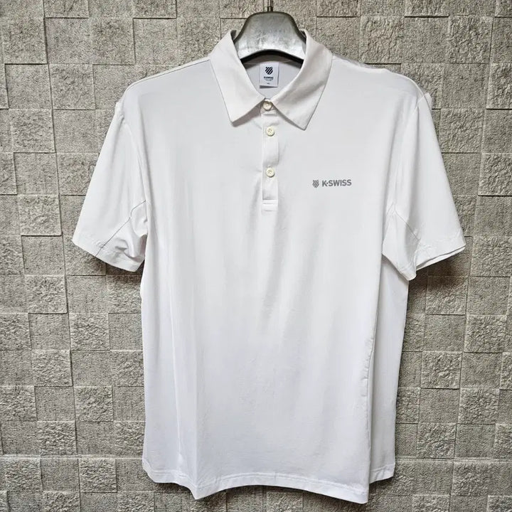 [SOLD OUT] K-SWISS 케이스위스 화이트 반팔 폴로티