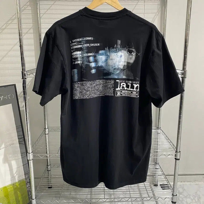 [SOLD OUT] 시리얼 익스페리먼츠 레인 부틀렉 애니메이션 티셔츠 애니티