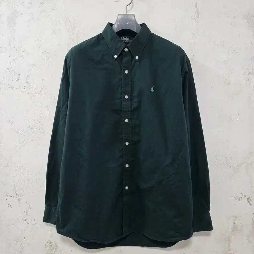[SOLD OUT] 폴로 랄프로렌 셔츠 L 딥그린