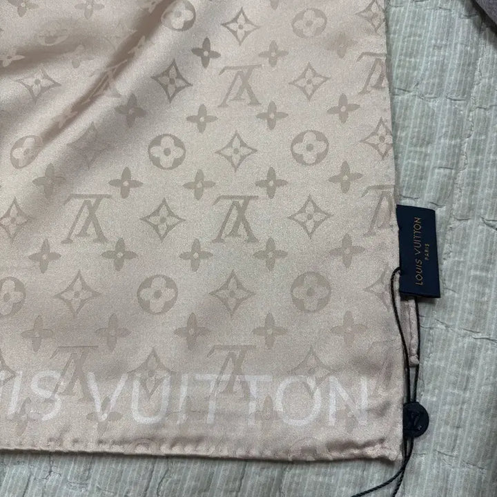 [BUNJANG] Silk Scarf Brown Beige / 스카프 브라운베이지 실크 100%판매합니다