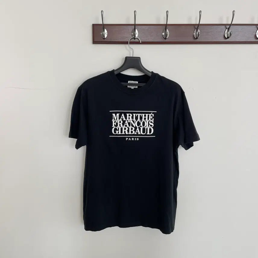 [SOLD OUT] 마리떼 공용L 블랙 반팔 티셔츠