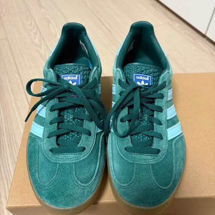 [BUNJANG] Adidas Gazelle Green Suede Sneakers / 아디다스 가젤 그린 스웨이드 운동화