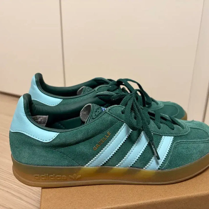 [BUNJANG] Adidas Gazelle Green Suede Sneakers / 아디다스 가젤 그린 스웨이드 운동화