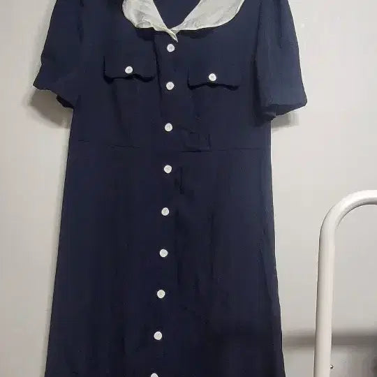 [BUNJANG] Point Collar Dress / 카라포인트 원피스