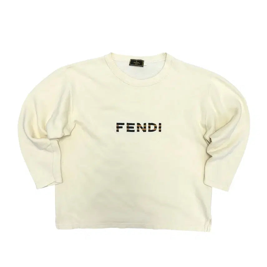 [BUNJANG] Fendi 90s Vintage Sweatshirt (S) / 펜디 90s 빈티지 스웻셔츠(S)