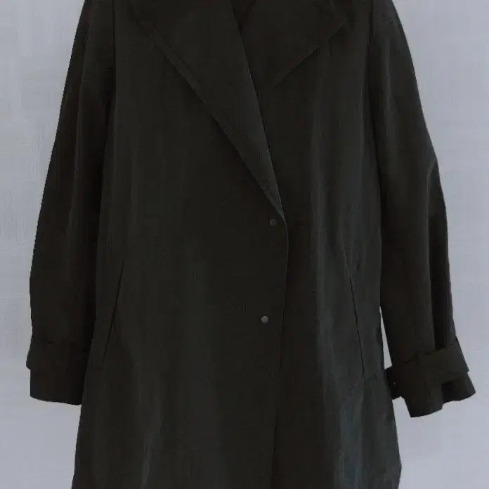 [BUNJANG] Izzatbaba Trench Coat (Green, Size 66-77) / 아이잗바바트렌치코트/66~77사이즈/최상급