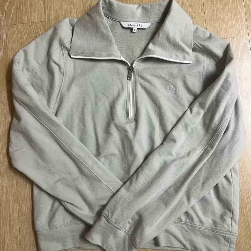 [BUNJANG] Loeuvre Half-Zip Sweatshirt / 루에브르 반집업