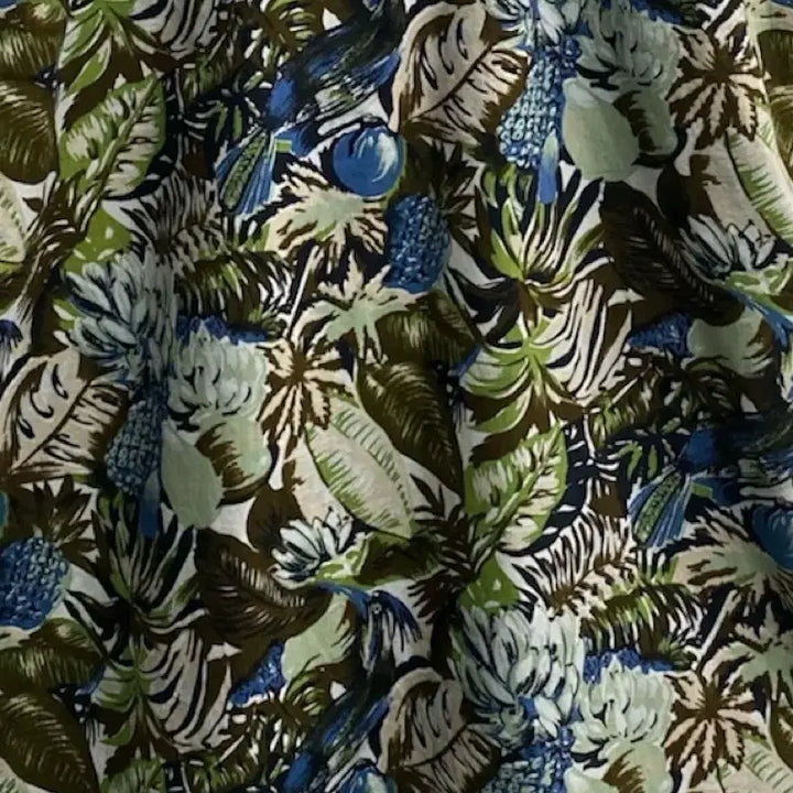 [BUNJANG] G.C.COTTO Vintage Hawaiian Short Sleeve Shirt L / G.C.COTTO 빈티지 하와이안 반팔셔츠 L