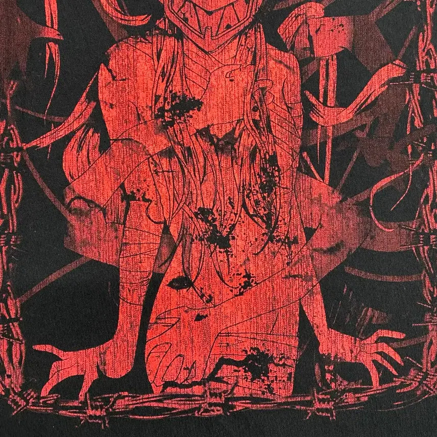 [BUNJANG] Elfen Lied Ethereal Studio Bootleg Anime T-shirt / 엘펜리트 이더리얼 스튜디오 부틀렉 애니메이션 티셔츠 애니티