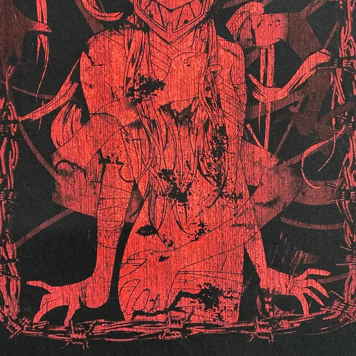 [BUNJANG] Elfen Lied Ethereal Studio Bootleg Anime T-shirt / 엘펜리트 이더리얼 스튜디오 부틀렉 애니메이션 티셔츠 애니티