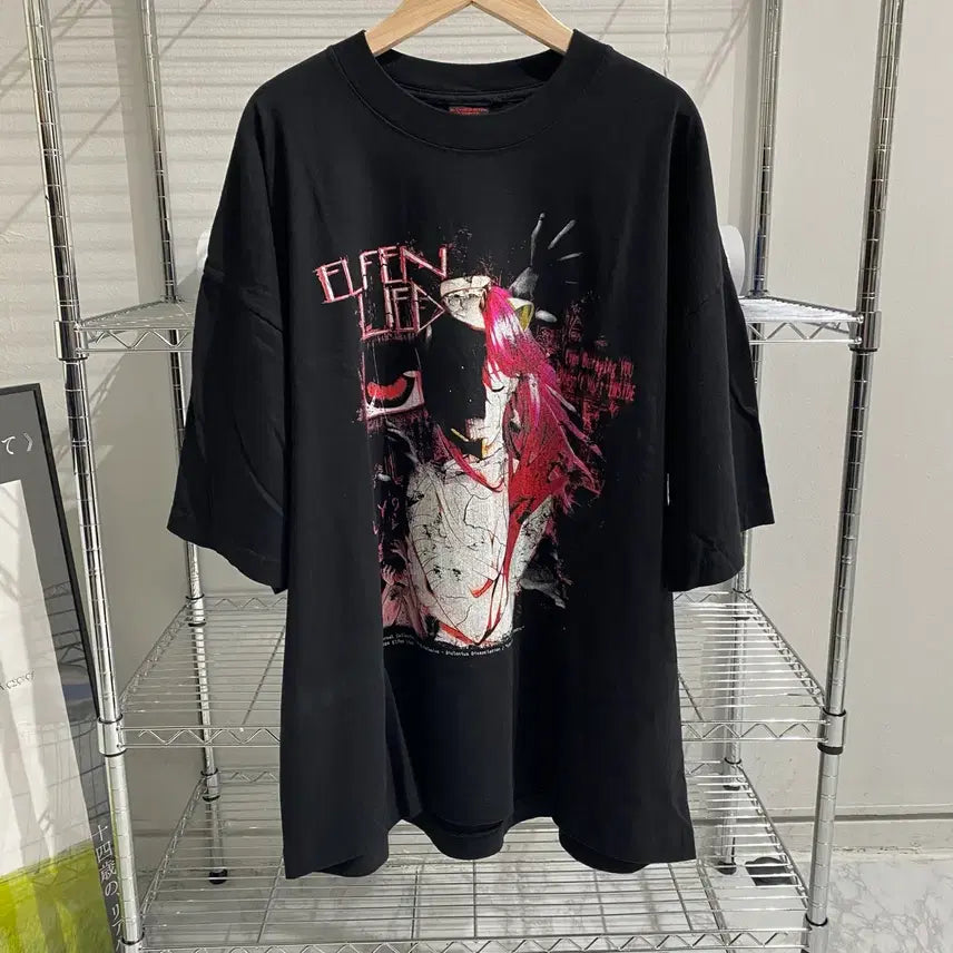 [BUNJANG] Elfen Lied Ethereal Studio Bootleg Anime T-shirt / 엘펜리트 이더리얼 스튜디오 부틀렉 애니메이션 티셔츠 애니티
