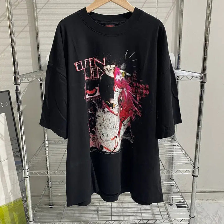 [BUNJANG] Elfen Lied Ethereal Studio Bootleg Anime T-shirt / 엘펜리트 이더리얼 스튜디오 부틀렉 애니메이션 티셔츠 애니티