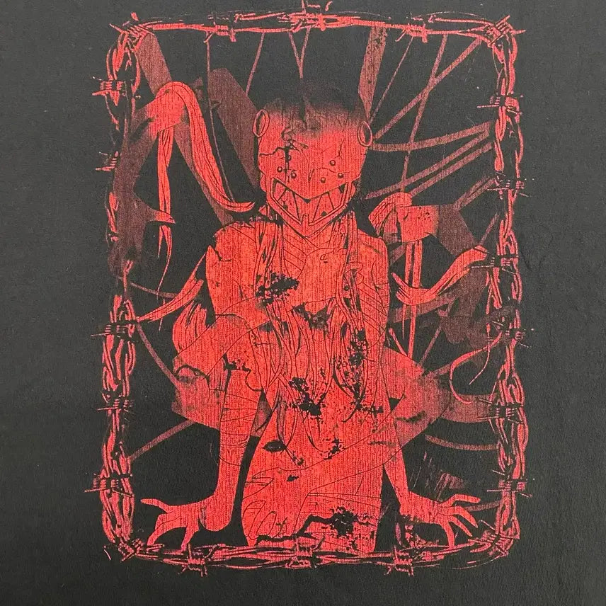 [BUNJANG] Elfen Lied Ethereal Studio Bootleg Anime T-shirt / 엘펜리트 이더리얼 스튜디오 부틀렉 애니메이션 티셔츠 애니티