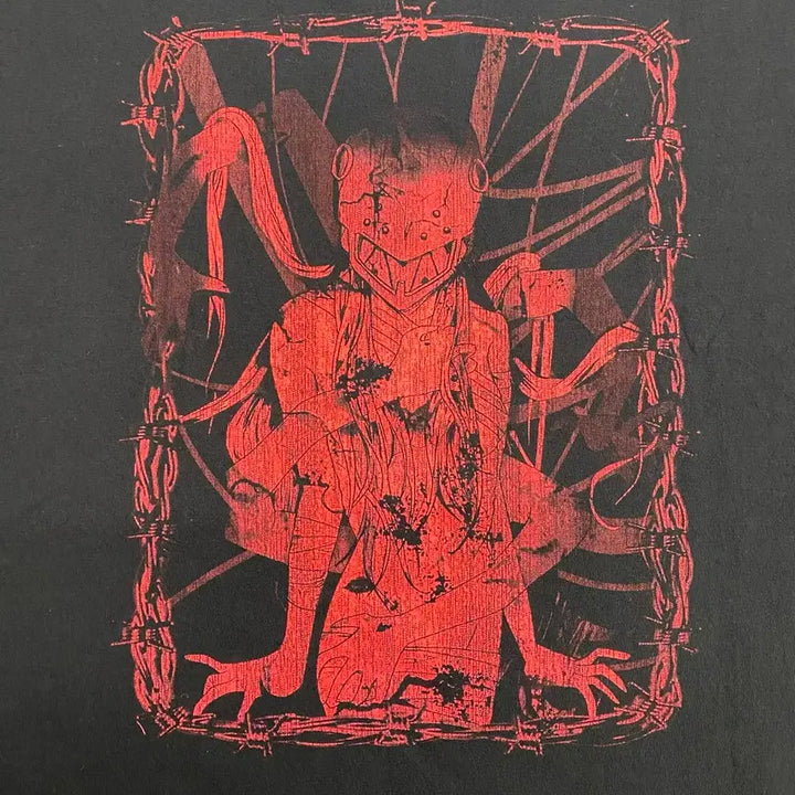 [BUNJANG] Elfen Lied Ethereal Studio Bootleg Anime T-shirt / 엘펜리트 이더리얼 스튜디오 부틀렉 애니메이션 티셔츠 애니티