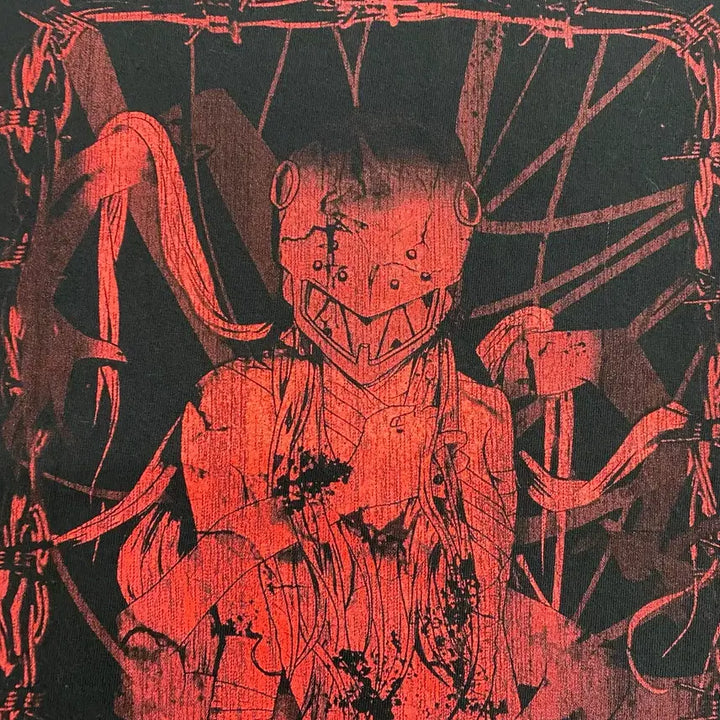[BUNJANG] Elfen Lied Ethereal Studio Bootleg Anime T-shirt / 엘펜리트 이더리얼 스튜디오 부틀렉 애니메이션 티셔츠 애니티