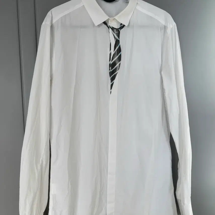 [BUNJANG] Neil Barrett White Shirt / 닐 바렛 100 화이트 셔츠 Made in Italy 이태리 생산품