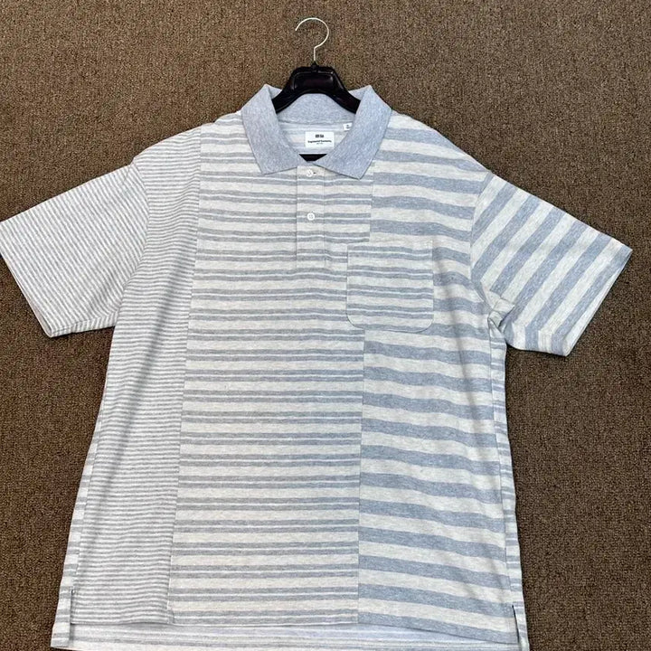 [BUNJANG] Uniqlo Engineered Garments Mix Patch Short Sleeve T-shirt / 유니클로 엔지니어드가먼츠 믹스패치 반팔 XL