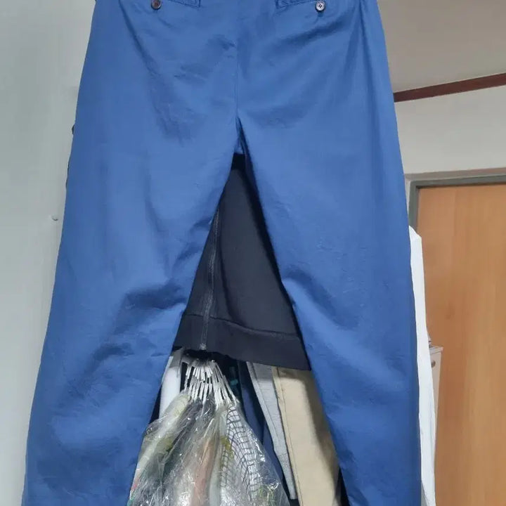 [BUNJANG] Hazzys Blue Cotton Pants (Size 32) / (세탁 완료)hazzys 면바지 블루 32사이즈