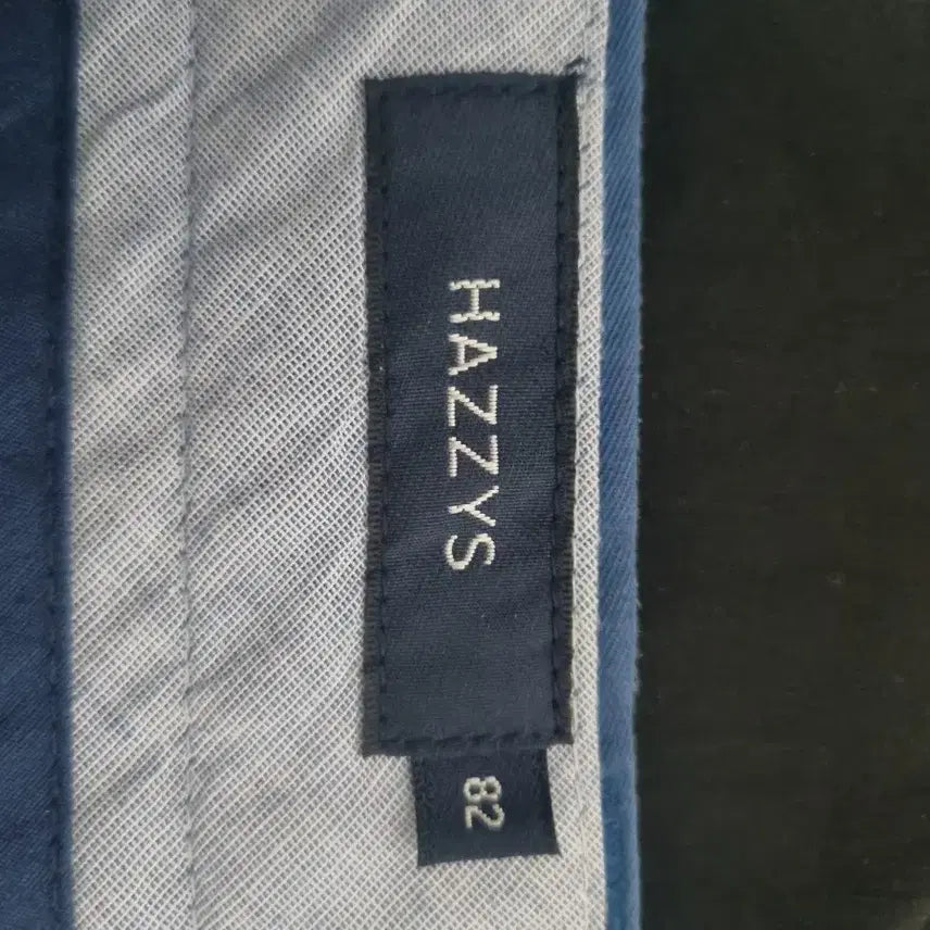 [BUNJANG] Hazzys Blue Cotton Pants (Size 32) / (세탁 완료)hazzys 면바지 블루 32사이즈