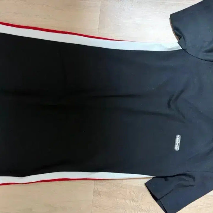 [BUNJANG] who.a.u Side Line Short Sleeve Dress - S / [옷정리] who.a.u / 배색 사이드라인 반팔 원피스 /S