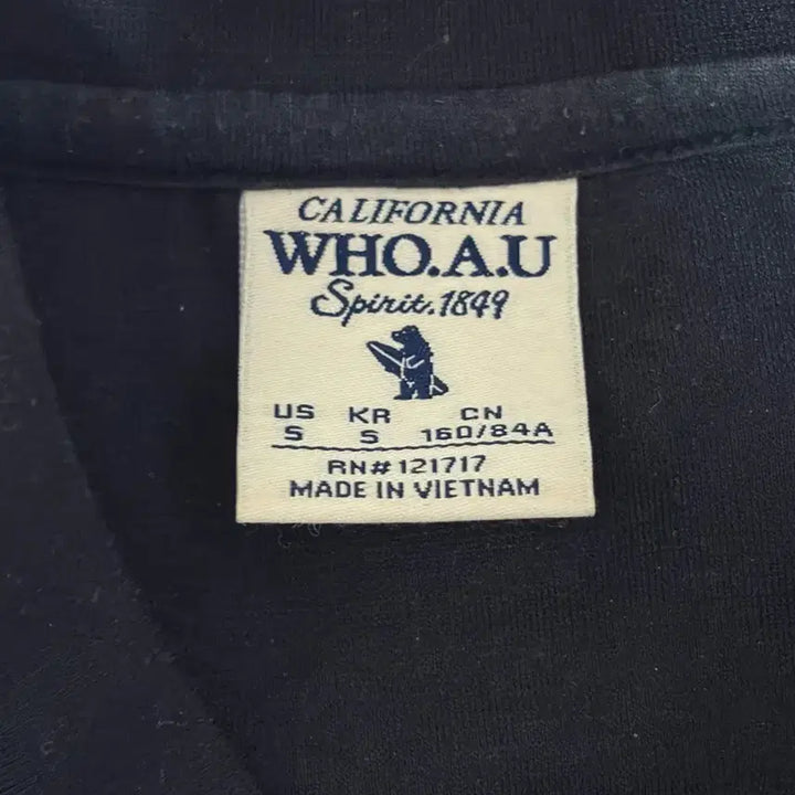 [BUNJANG] who.a.u Side Line Short Sleeve Dress - S / [옷정리] who.a.u / 배색 사이드라인 반팔 원피스 /S