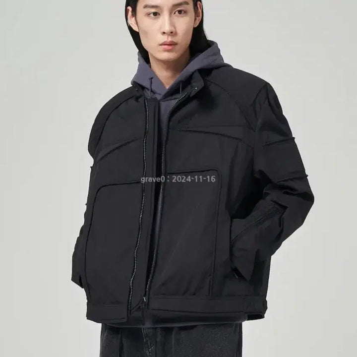 [BUNJANG] Juun.J Padded Racing Jacket / 준지 패디드 레이싱 자켓 48