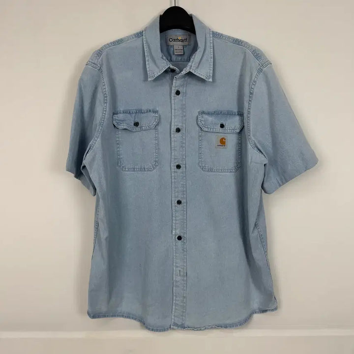 [BUNJANG] Carhartt Work Denim Shirt / b310) 칼하트 워크 청셔츠
