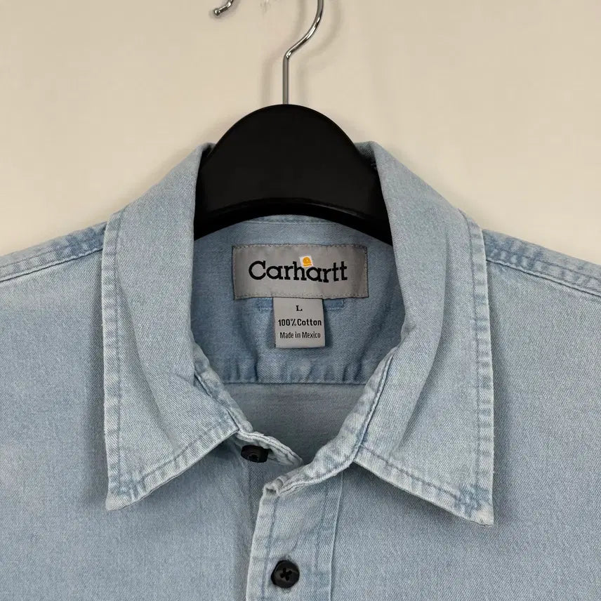 [BUNJANG] Carhartt Work Denim Shirt / b310) 칼하트 워크 청셔츠