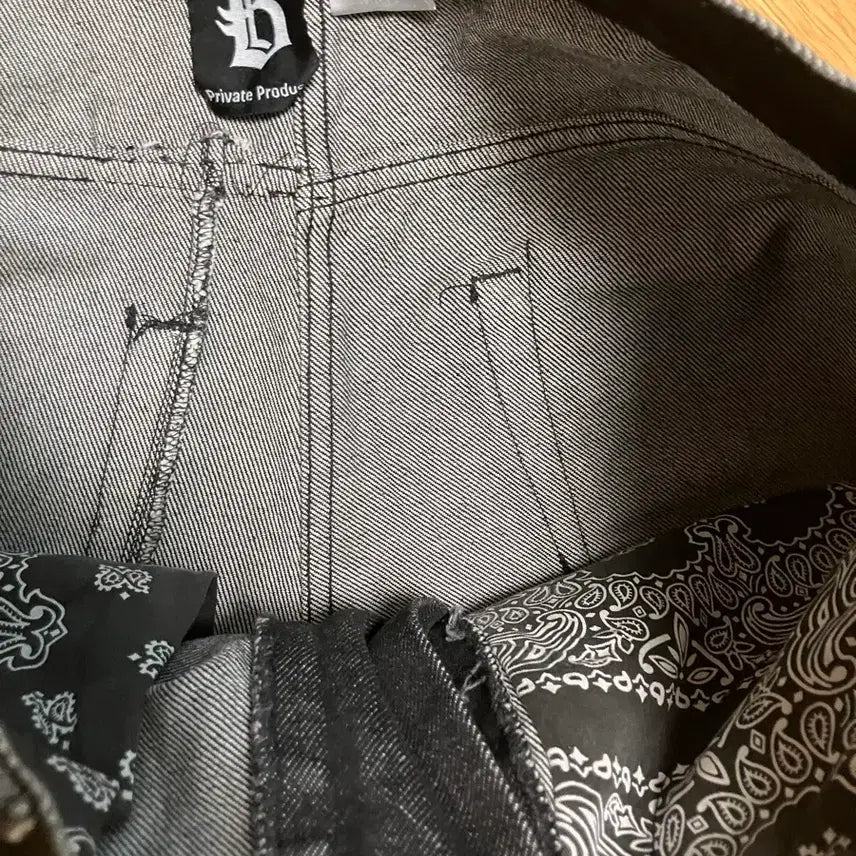 [SOLD OUT] 블랙아웃 카펜터 블랙 데님 팬츠 M