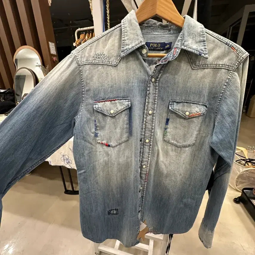 [SOLD OUT] 폴로 랄프로렌 데님 셔츠 S