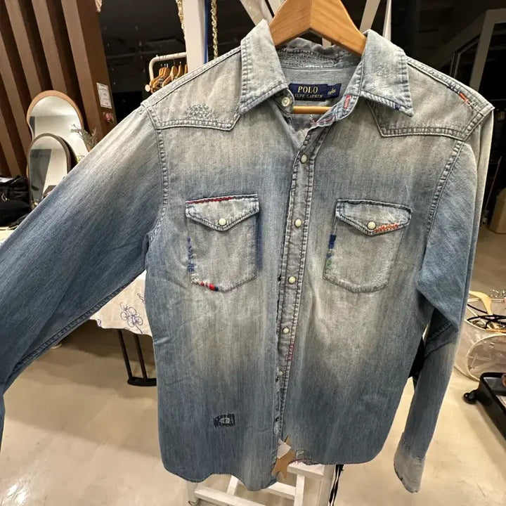 [SOLD OUT] 폴로 랄프로렌 데님 셔츠 S