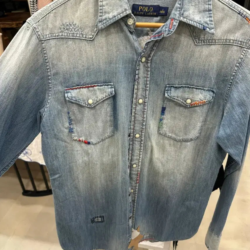 [SOLD OUT] 폴로 랄프로렌 데님 셔츠 S