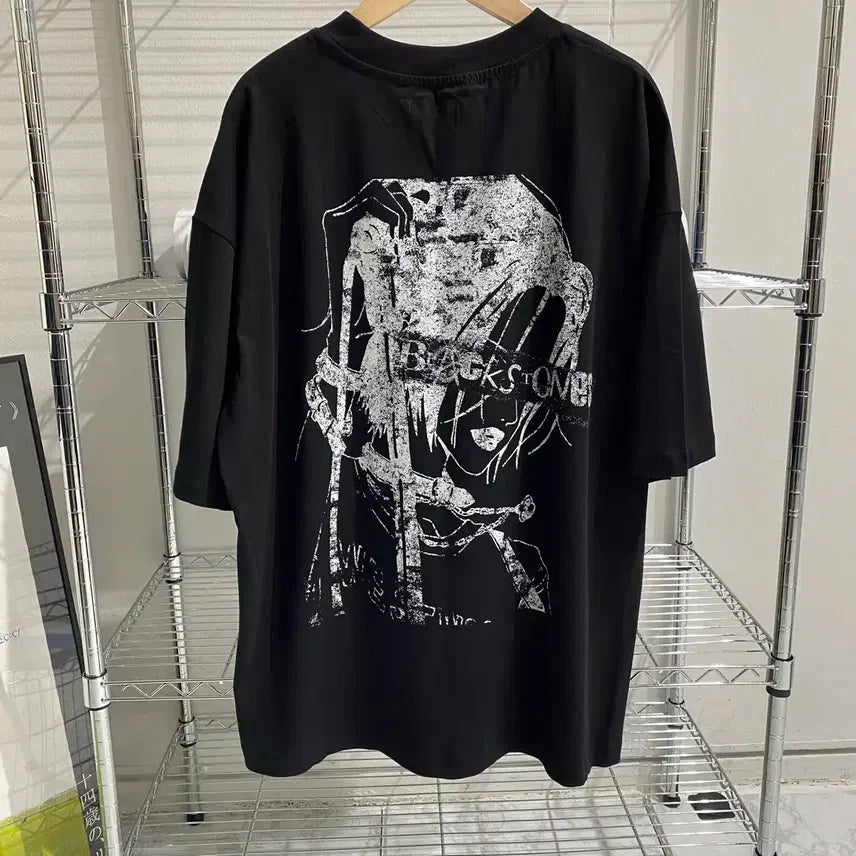 [SOLD OUT] 블랙스톤즈 나나 이더리얼 스튜디오 부틀렉 애니메이션 티셔츠 애니티