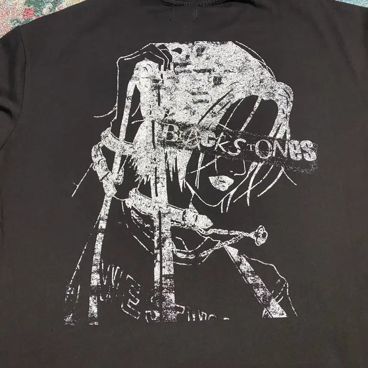 [SOLD OUT] 블랙스톤즈 나나 이더리얼 스튜디오 부틀렉 애니메이션 티셔츠 애니티