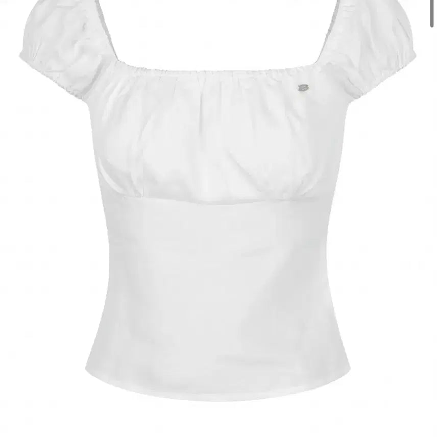 [BUNJANG] PaleJade Square Neck Puff White Dress / 페일제이드 Square Neck Puff 화이트 2사이즈