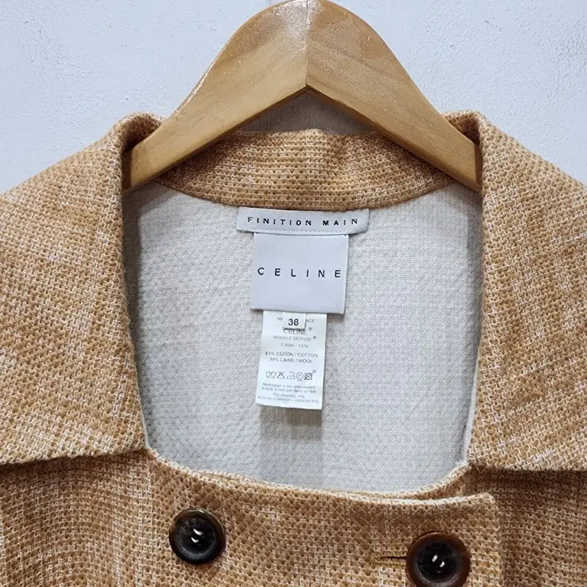 [BUNJANG] Celine Tweed Crop Jacket 36 / 셀린느 트위드 크롭 자켓 36