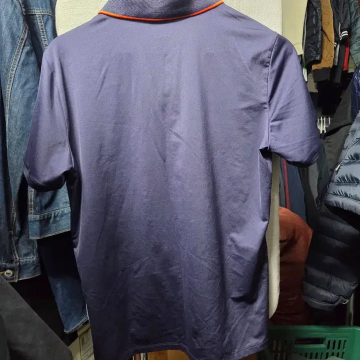 [BUNJANG] Kolon Sport Navy Polo Shirt / 코오롱스포츠 네이비 카라 반팔티