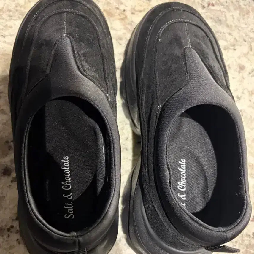 [BUNJANG] Salt &amp; Chocolate Arcon Sneakers Black 225 / 솔트앤초콜릿 아콘 스니커즈 블랙 225