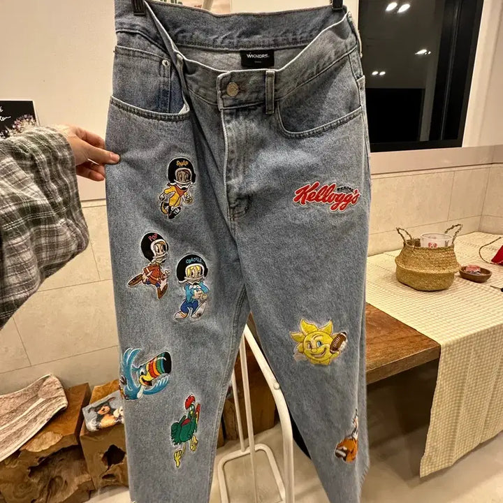 [SOLD OUT] WKNDRS 켈로그 데님 팬츠