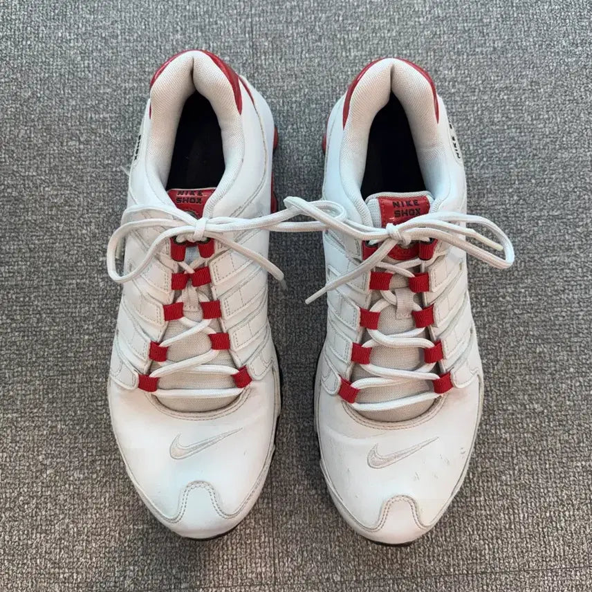 [BUNJANG] Nike Shox NZ University Red Sneakers / 나이키 샥스 NZ 유니버시티 레드 290