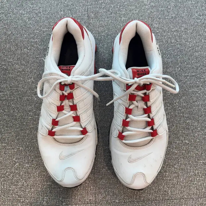 [BUNJANG] Nike Shox NZ University Red Sneakers / 나이키 샥스 NZ 유니버시티 레드 290