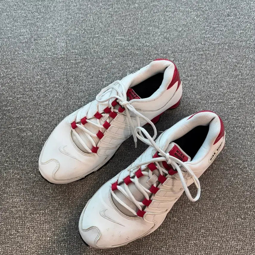 [BUNJANG] Nike Shox NZ University Red Sneakers / 나이키 샥스 NZ 유니버시티 레드 290