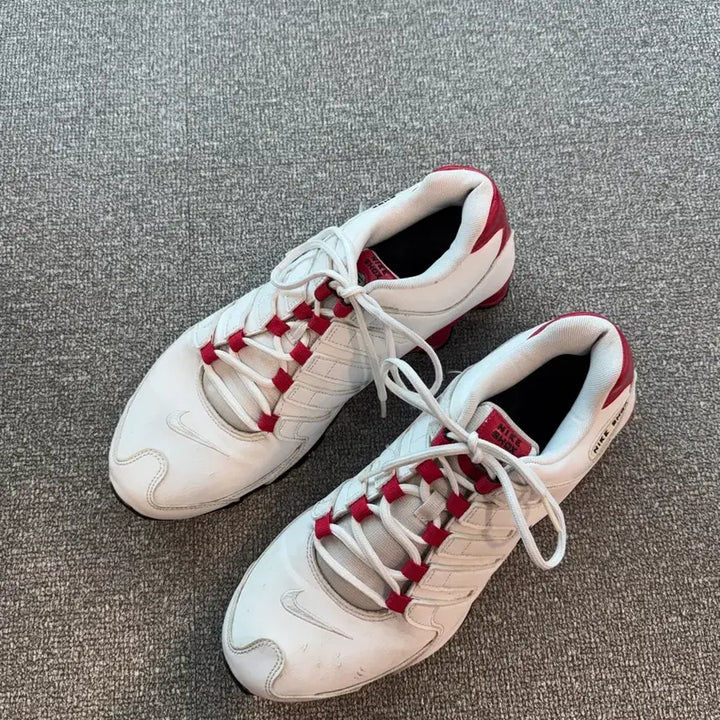 [BUNJANG] Nike Shox NZ University Red Sneakers / 나이키 샥스 NZ 유니버시티 레드 290