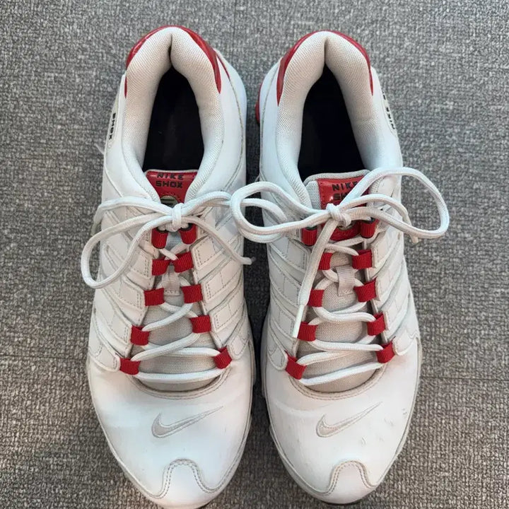 [BUNJANG] Nike Shox NZ University Red Sneakers / 나이키 샥스 NZ 유니버시티 레드 290