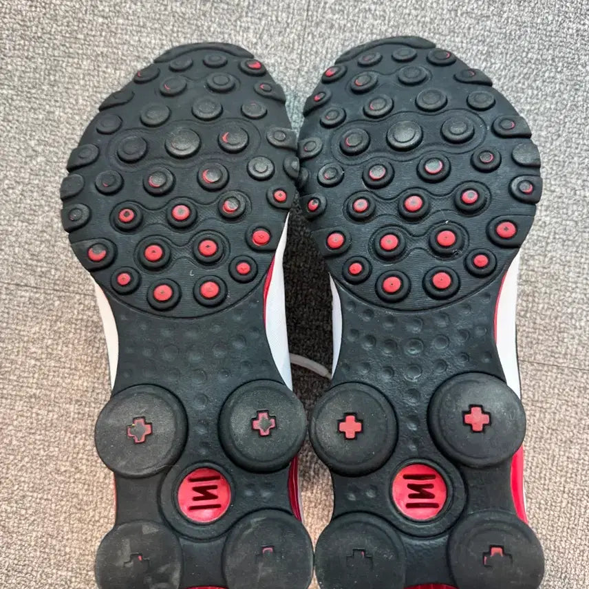 [BUNJANG] Nike Shox NZ University Red Sneakers / 나이키 샥스 NZ 유니버시티 레드 290