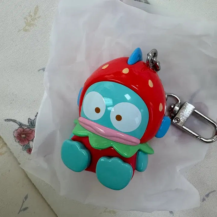 [SOLD OUT] (새상품)산리오 프렌즈 스트로베리 캔디 미니 피규어 키링 한교동
