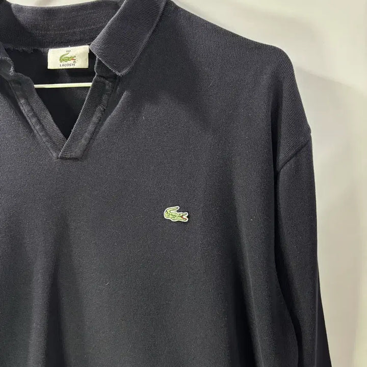 [BUNJANG] Lacoste Cotton Knit Polo Shirt / (L) 라코스테 코튼 니트 카라티 2.5