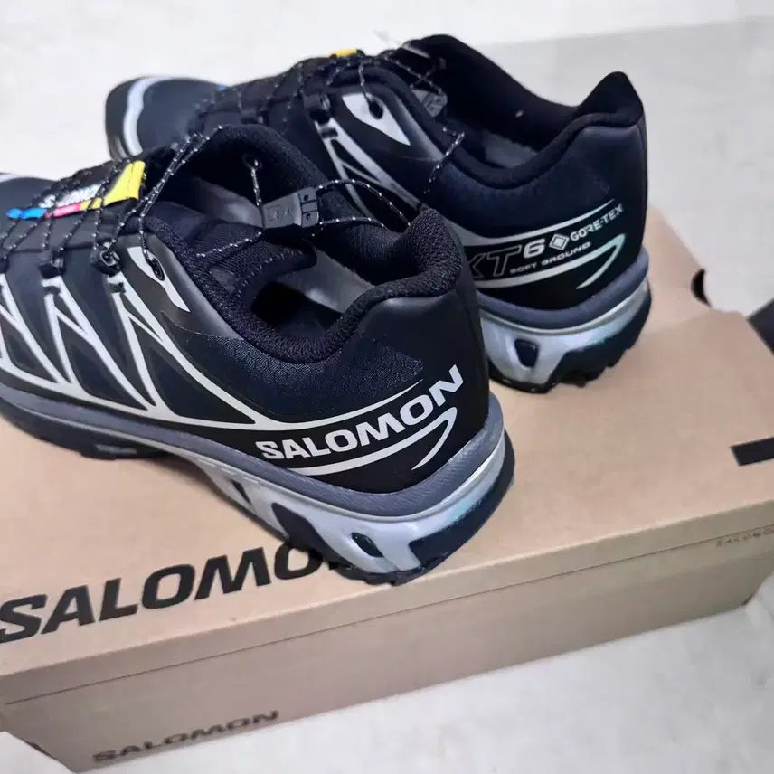 [BUNJANG] Salomon XT-6 Gore-Tex Black Silver Sneakers (270mm) / 살로몬 XT-6 고어텍스 블랙 실버 270MM