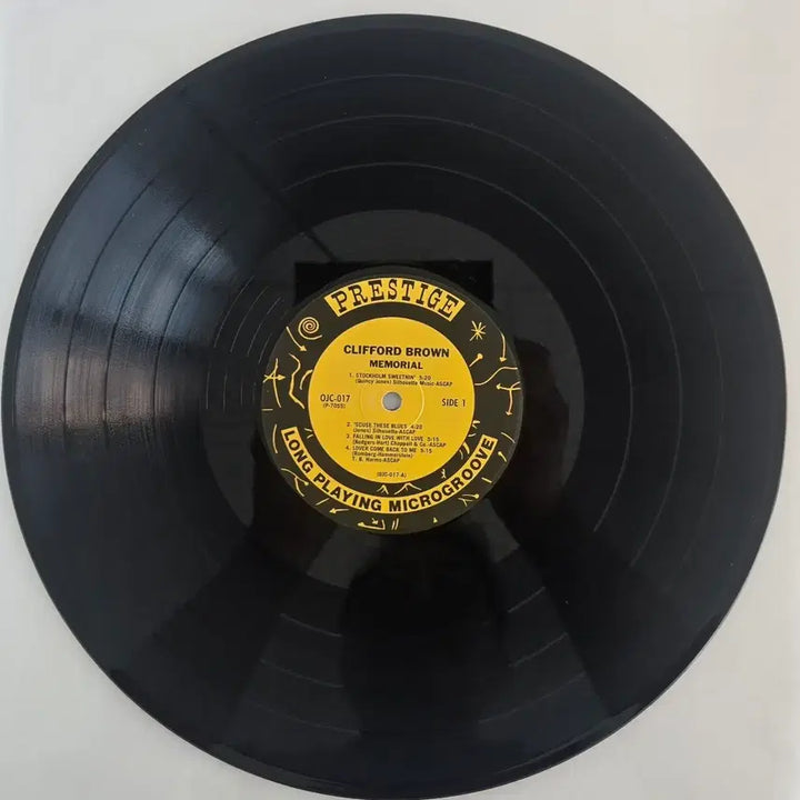 [BUNJANG] Clifford Brown Memorial LP (1980s OJC) / Clifford Brown의 Memorial 엘피 (1980년대OJC)