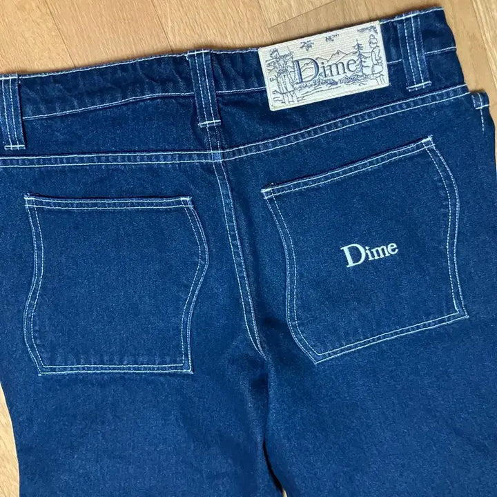 [SOLD OUT] Dime 다임 스케이트보드 클래식 데님진 인디고블루 M
